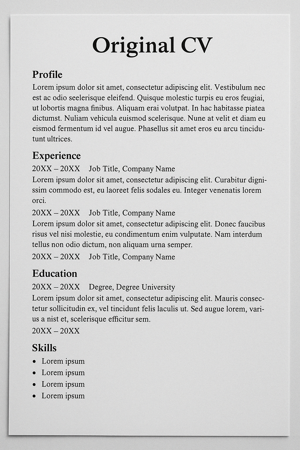 AI-Powered CV Formatter | StaffRocket.ai | StaffRocket.ai - Unleash AI ...